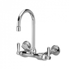 Zurn Z841B1-XL Service Sink Faucet  5-3/8in Gooseneck  Lever Hles. Low-lead compliant